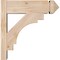 Ekena Millwork Merced Smooth Arts and Crafts Outlooker, Douglas Fir, 5 1/2"W x 16"D x 16"H OUT06X16X16MRC03SDF - alternate 3